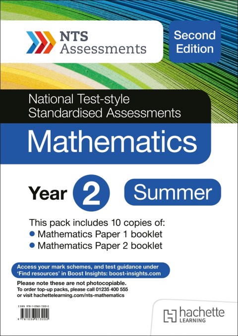 NTS Mathematics (Second Edition) Year 2, Summer PK10 (National Test-style Standardised Assessments)