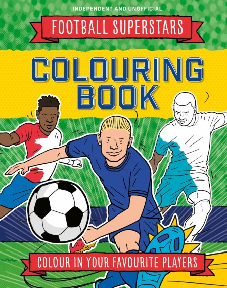 Football Superstars Colouring Book