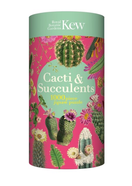 Kew Jigsaw Puzzle: Succulents & Cacti