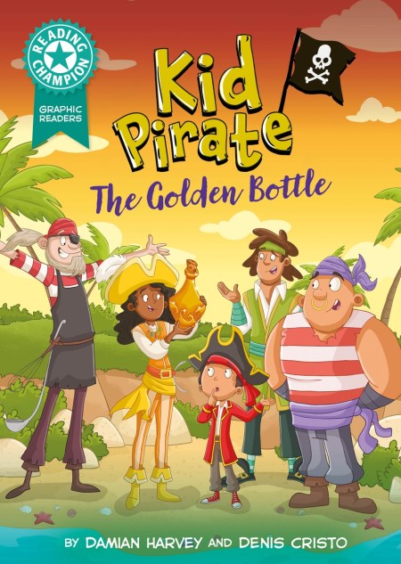 Reading Champion: Graphics: Kid Pirate: The Golden Bottle